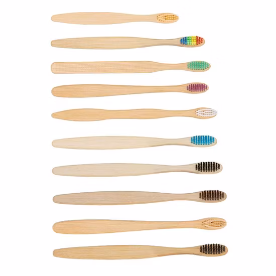 Bamboo Toothbrush with Hotel Amenities for Hotel Room Using