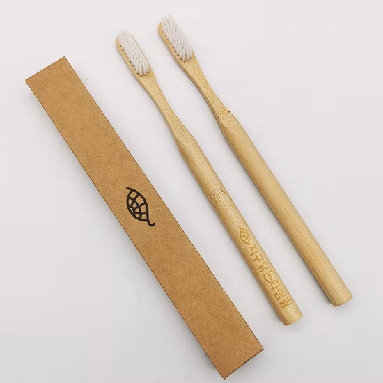 Wholesale Natural 100% Biodegradable OEM Bamboo Toothbrush