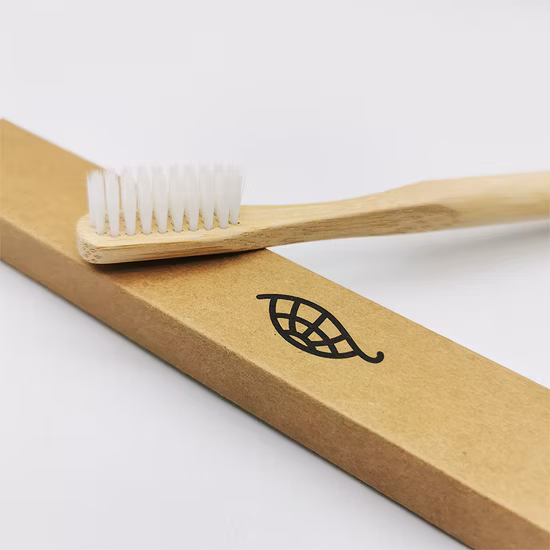 Wholesale Natural 100% Biodegradable OEM Bamboo Toothbrush